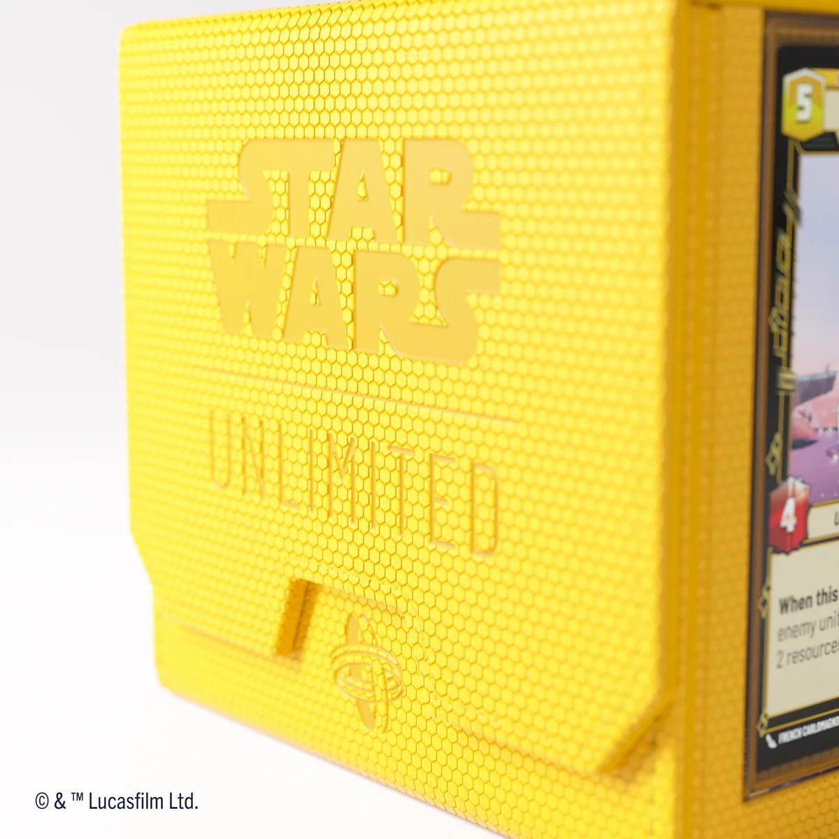 Gamegenic Double Deck Pod - Star Wars Unlimited - Yellow - Image 21