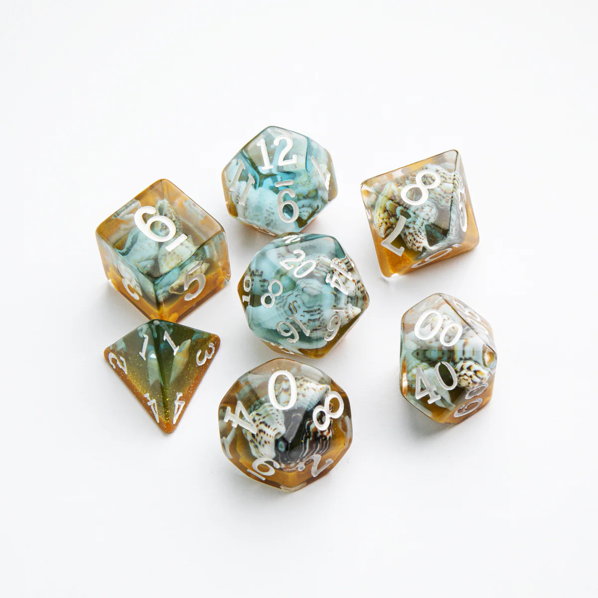 Gamegenic Embraced Series - Summer Time - RPG Dice Set (7pcs) - Image 7