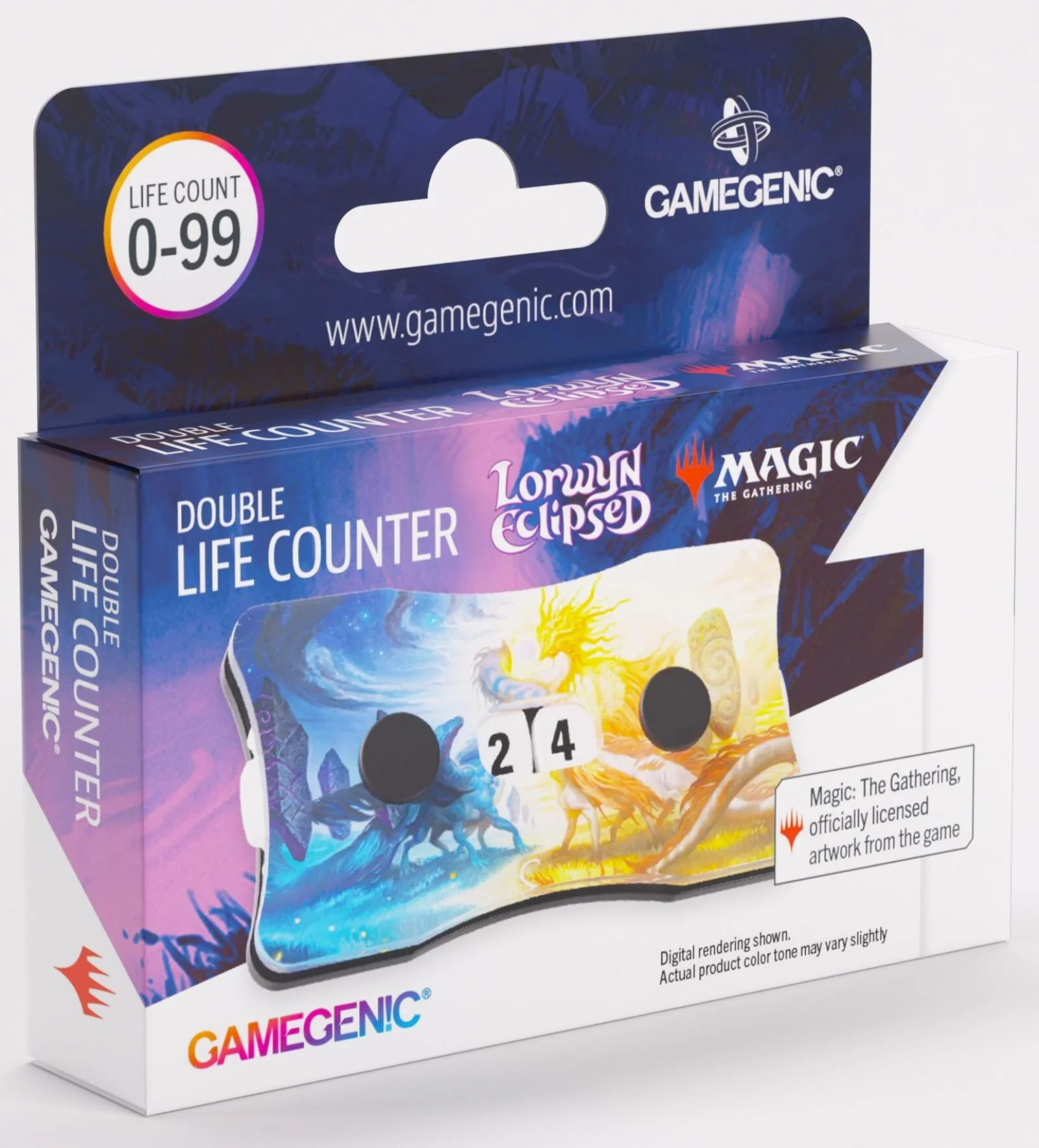 Gamegenic - Magic The Gathering Lorwyn Eclipsed Double Life Counter - Celestial Reunion