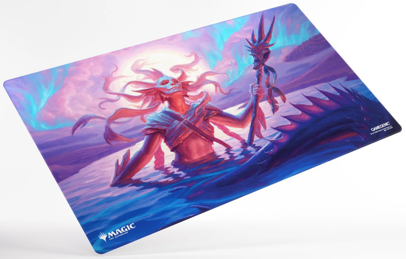 Gamegenic Magic The Gathering Lorwyn Eclipsed Shiny Playmat 61cm x 35cm - Eclipsed Merrow