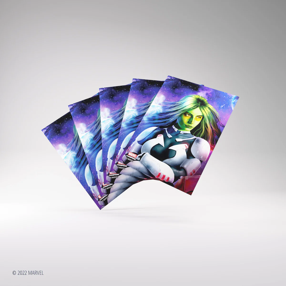 Gamegenic - Marvel Champions Fine Art Sleeves 66 mm x 92 mm - Gamora - Image 3