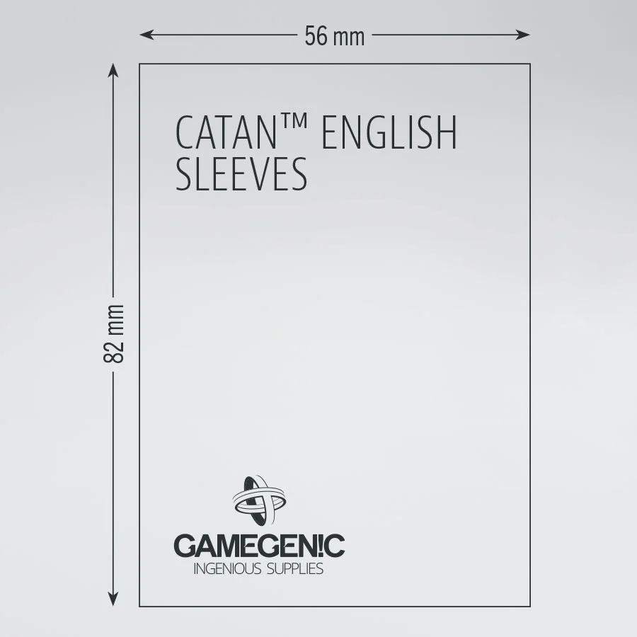 Gamegenic Matte Board Game Sleeves - Size Code GRAY - Standard Size - Image 3