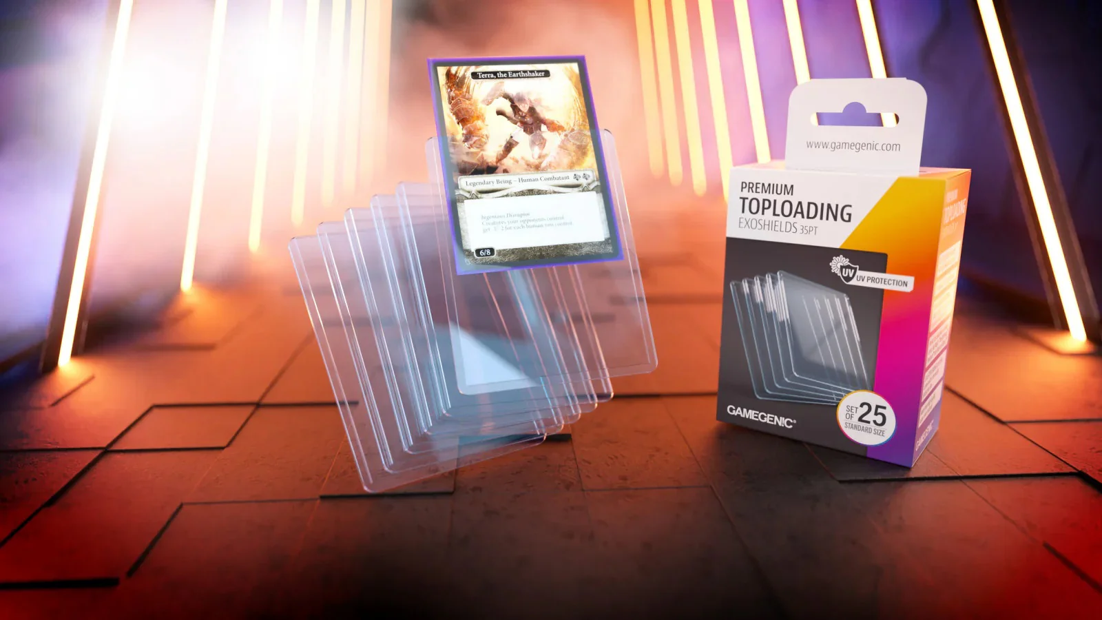 Gamegenic Premium Toploading Exoshields 35pt - Image 3