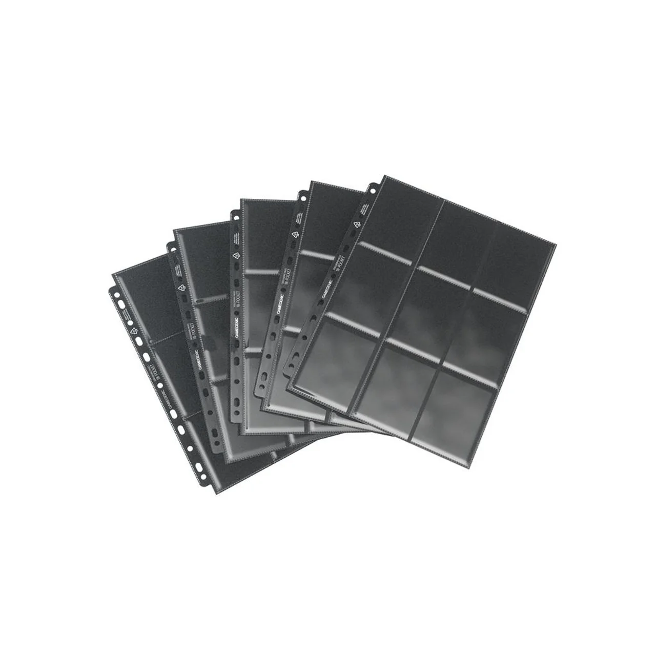 Gamegenic Sideloading 18 Pocket Pages 10 Piece pack black - Image 2