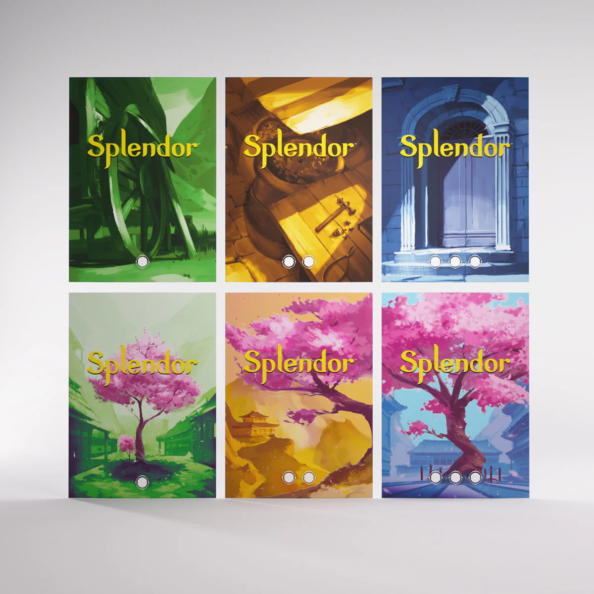 Gamegenic Splendor Premium Art Sleeves 100-Piece Set 6mm x 92mm - Image 4