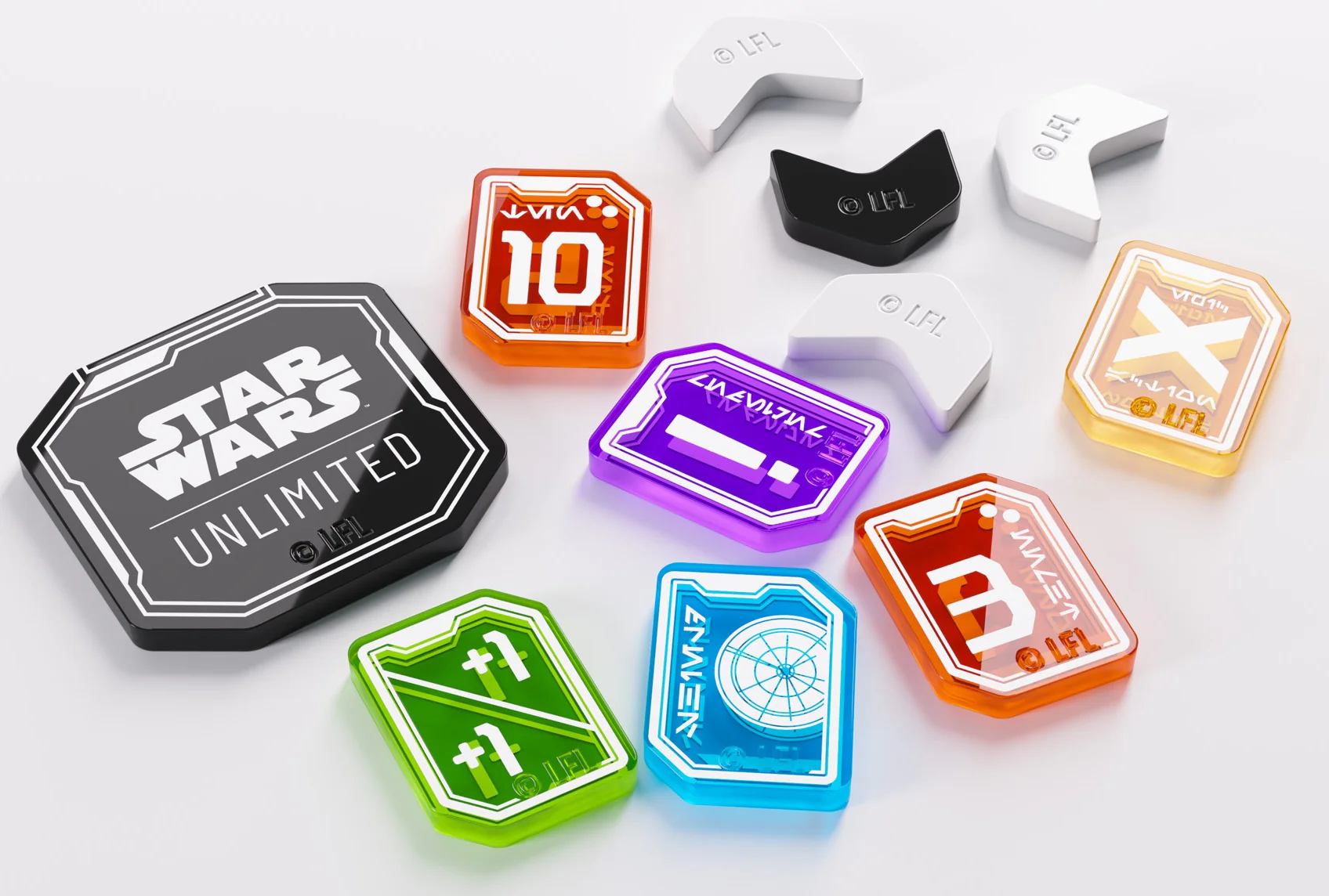 Gamegenic Star Wars Unlimited Acrylic Tokens PRO - Image 4
