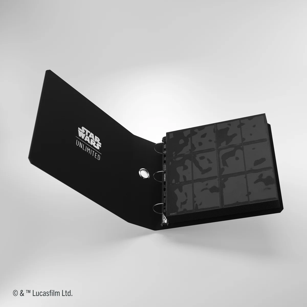 Gamegenic - Star Wars Unlimited Premium 24-Pocket Cardport 368 mm x 322 mm x 104 mm - Black - Image 7