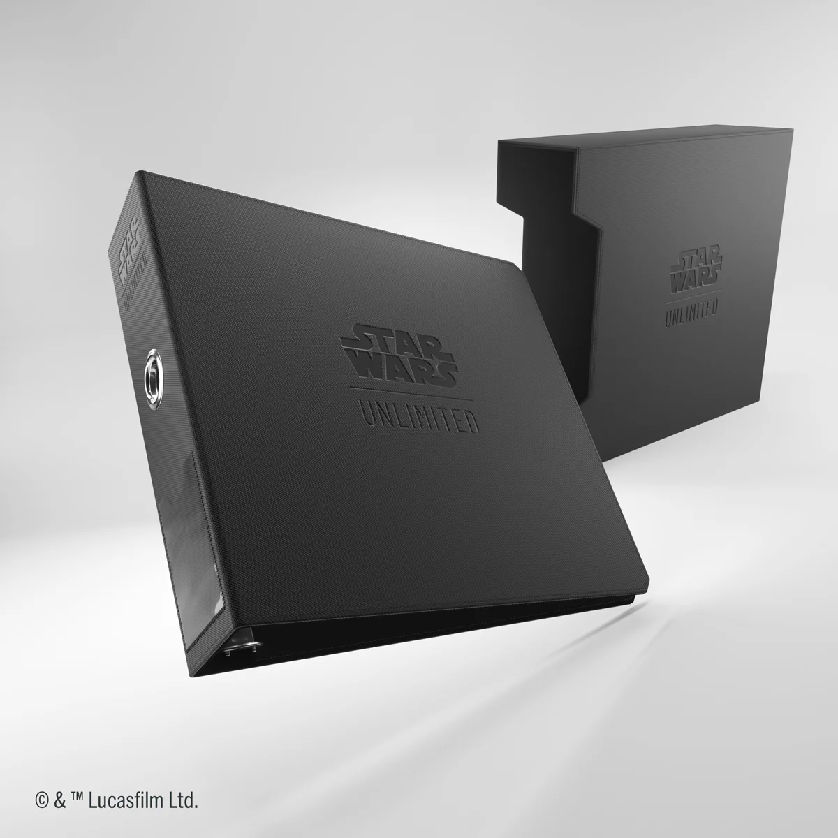 Gamegenic - Star Wars Unlimited Premium 24-Pocket Cardport 368 mm x 322 mm x 104 mm - Black - Image 9