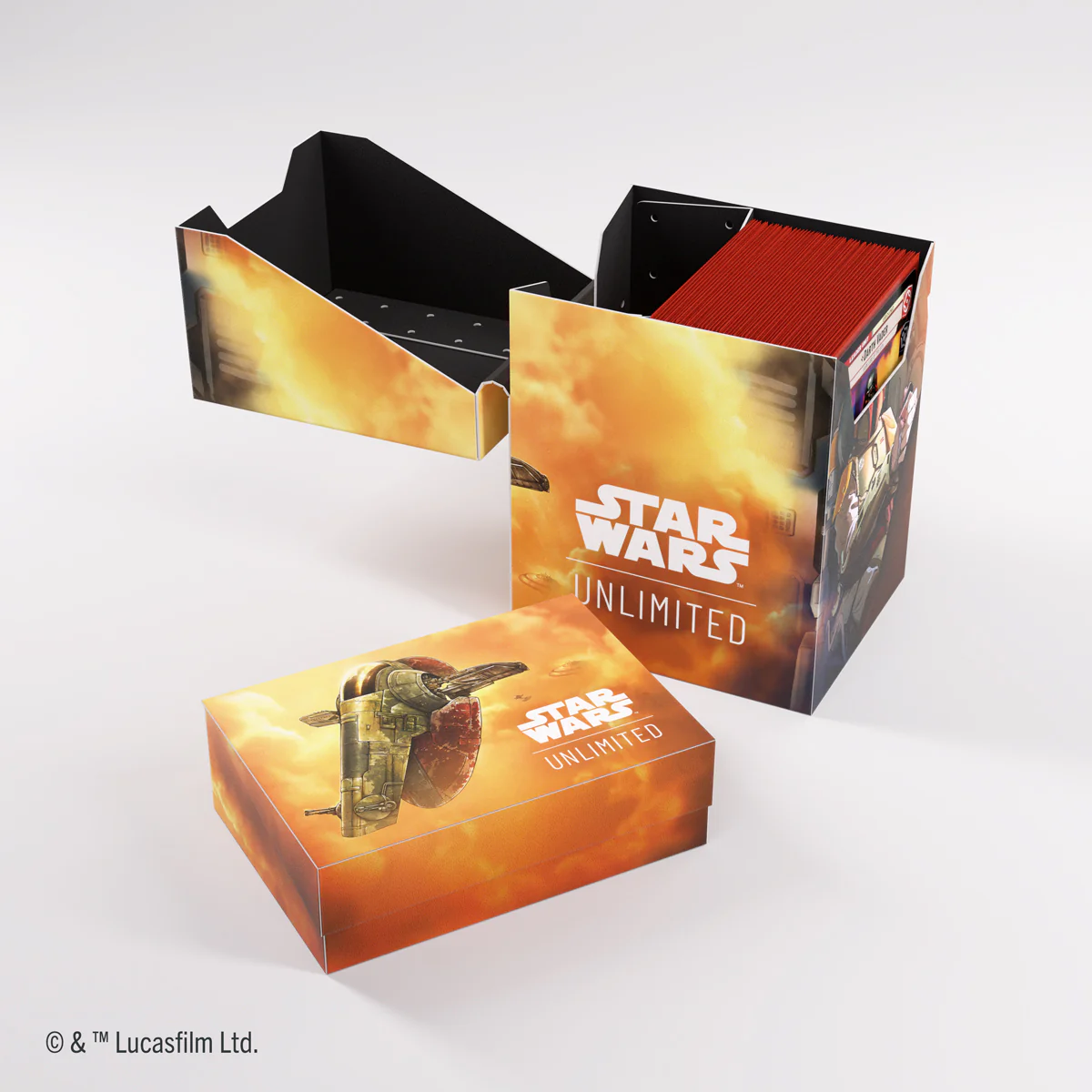 Gamegenic - Star Wars Unlimited Soft Crate 75 mm x 85 mm x 103 mm - Boba Fett/Fett's Firespray - Image 7