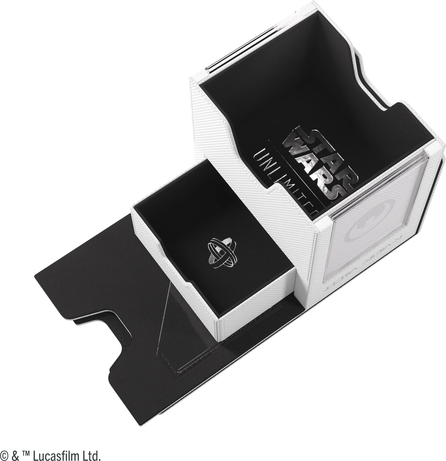 Gamegenic Star Wars Unlimited Twin Suns Deck Pod - White/Black - Image 5