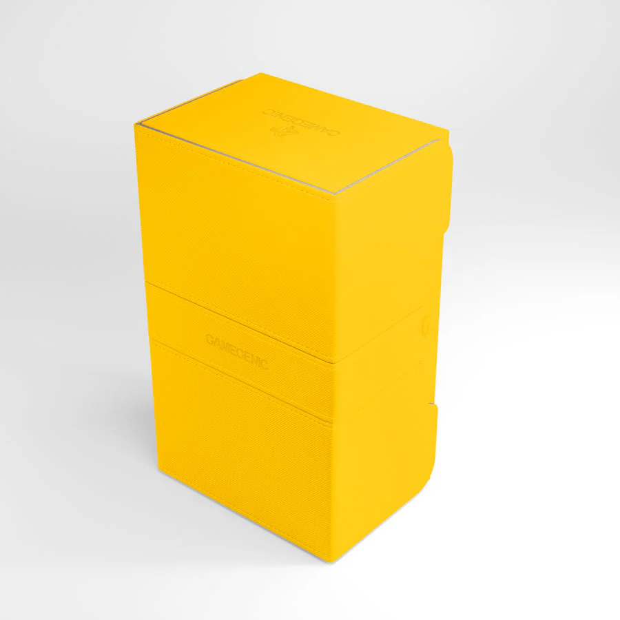 Gamegenic - Stronghold 200+ Convertible Deck Box - Yellow - Image 2