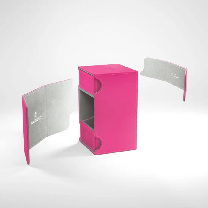 Gamegenic - Watchtower 100+ Convertible Deck Box  - Pink - Image 2