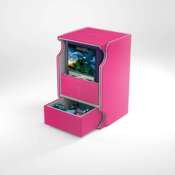 Gamegenic - Watchtower 100+ Convertible Deck Box  - Pink - Image 3