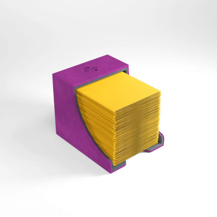 Gamegenic - Watchtower 100+ Convertible Deck Box - Purple - Image 3