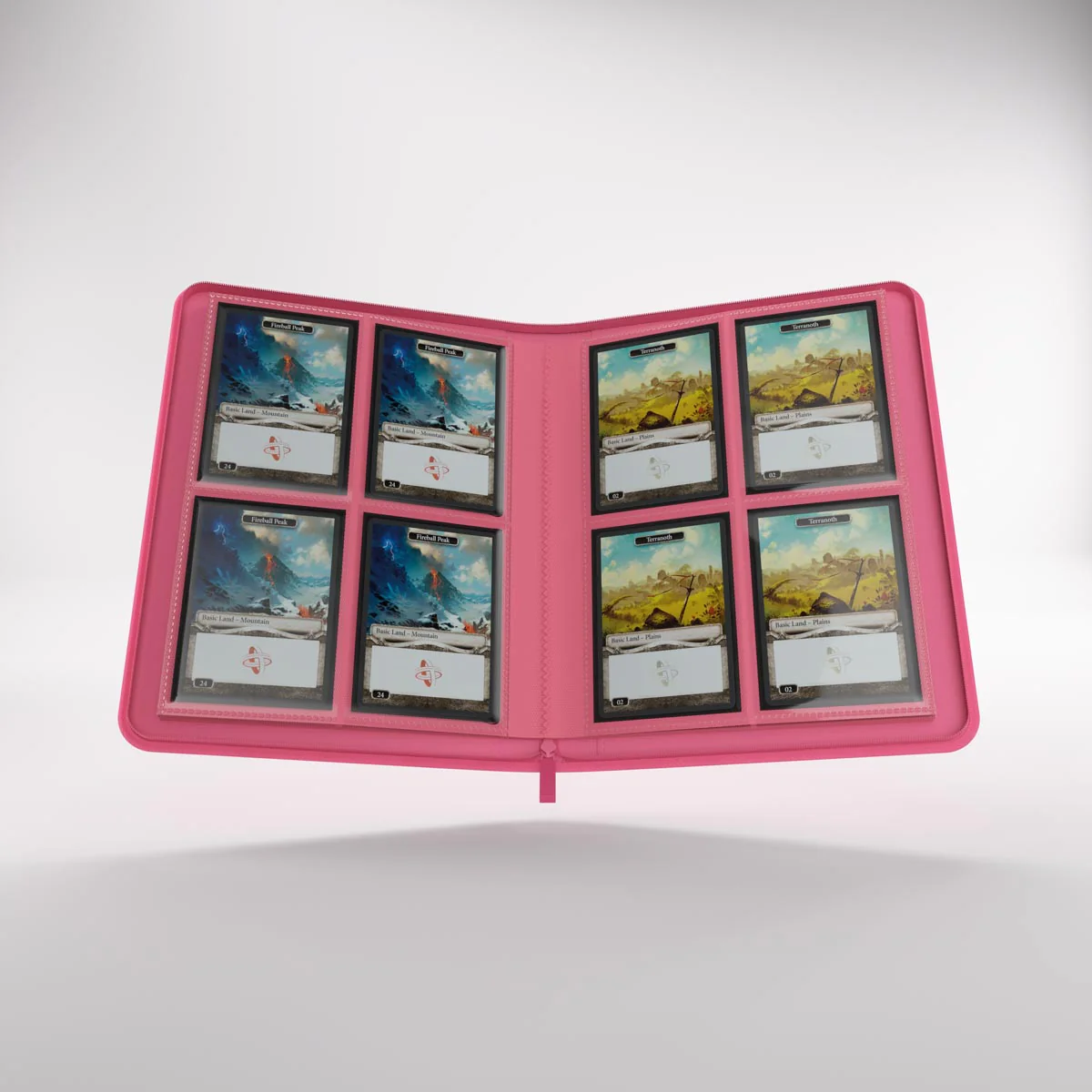 Gamegenic Zip-Up 8-Pocket Album - Pink - Image 6
