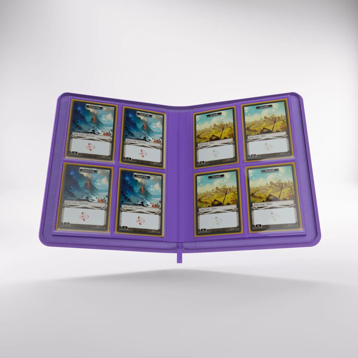 Gamegenic Zip-Up 8-Pocket Album - Purple - Image 6