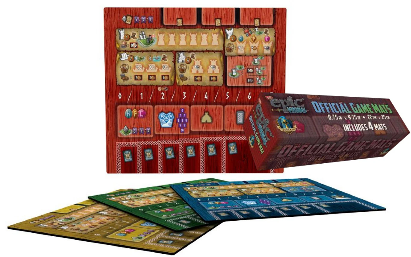 Gamelyn Games - Tiny Epic Vikings Clan Mats 4-Pack - Image 2