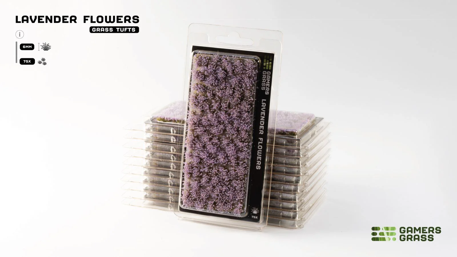 Gamers Grass - Grass Tufts - Flowers - Lavender - Image 2