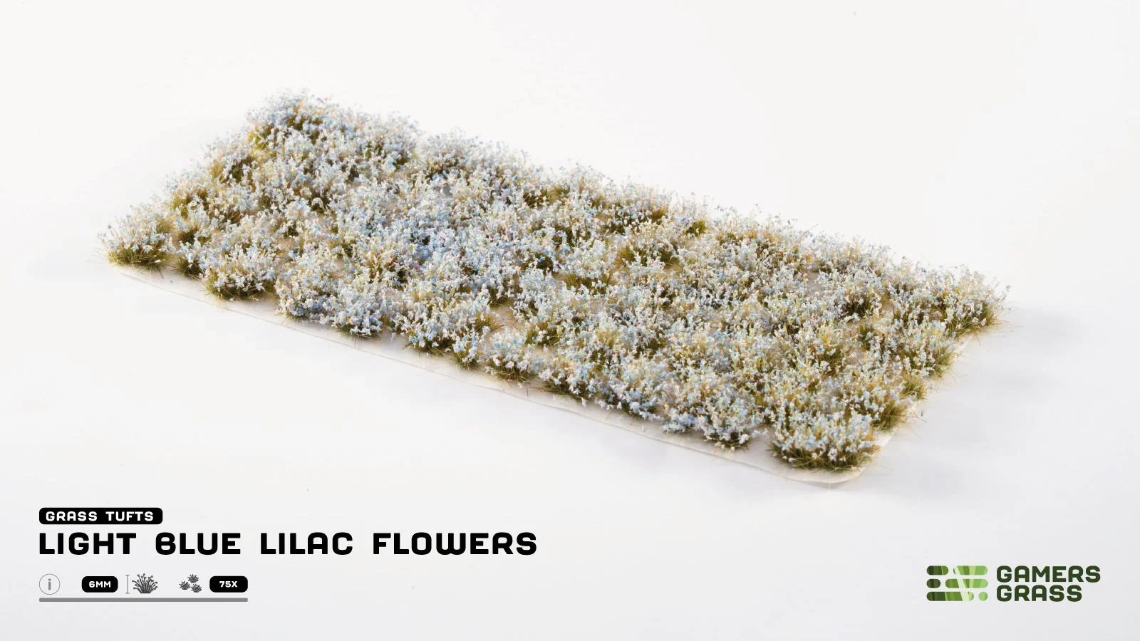 Gamers Grass - Grass Tufts - Flowers - Light Blue Lilac - 263749