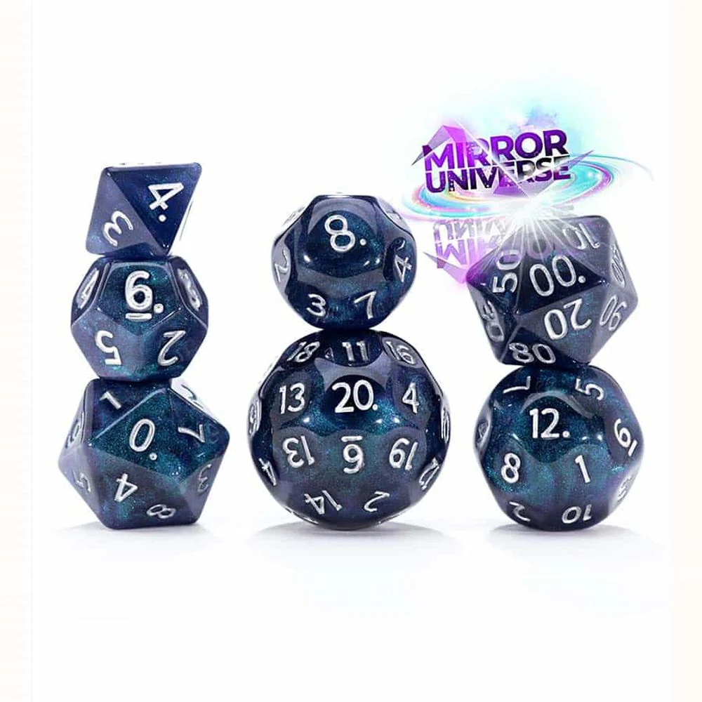 GateKeeper Games Double Dice Galactic Mirror Universe RPG Dice Set