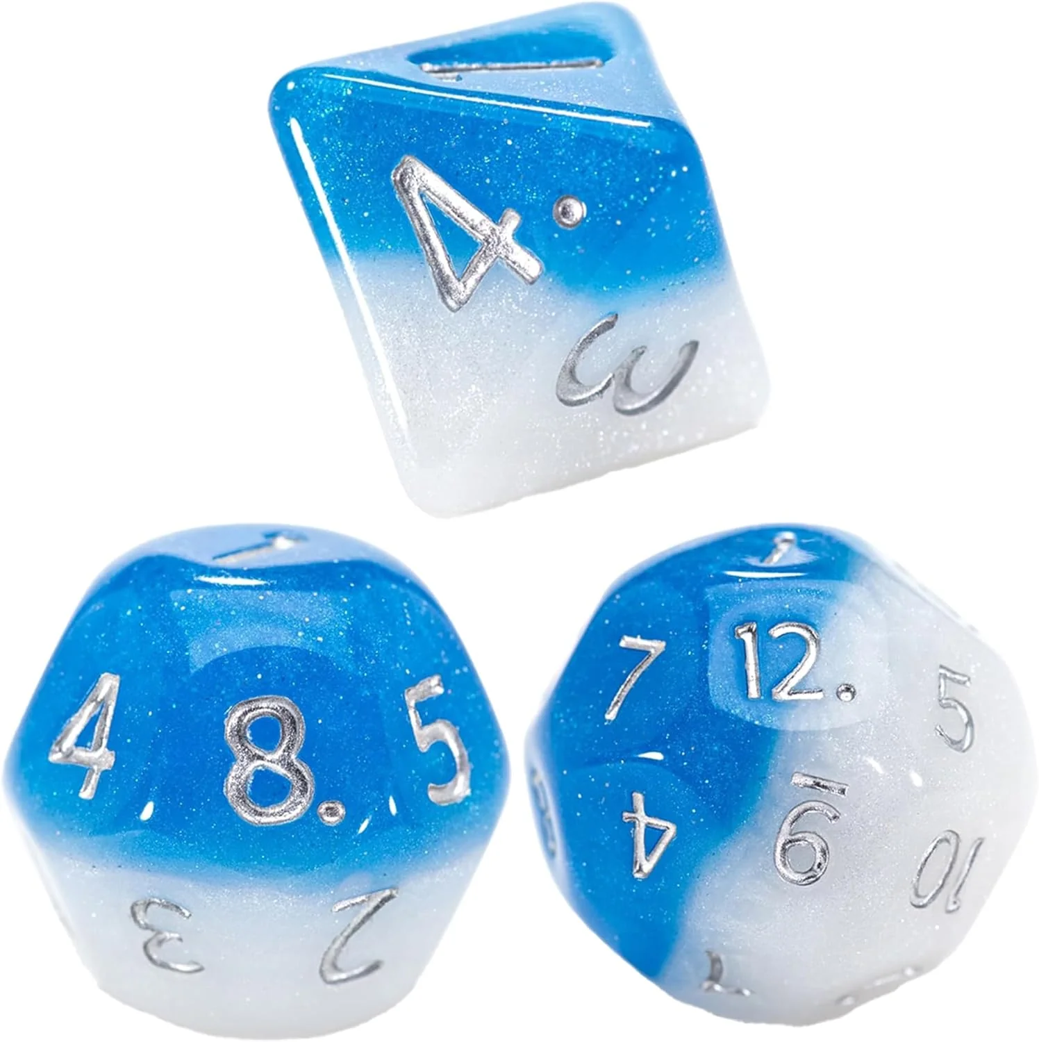 GateKeeper Games Double Dice Stormwind Fallacy RPG Dice Set - Image 2