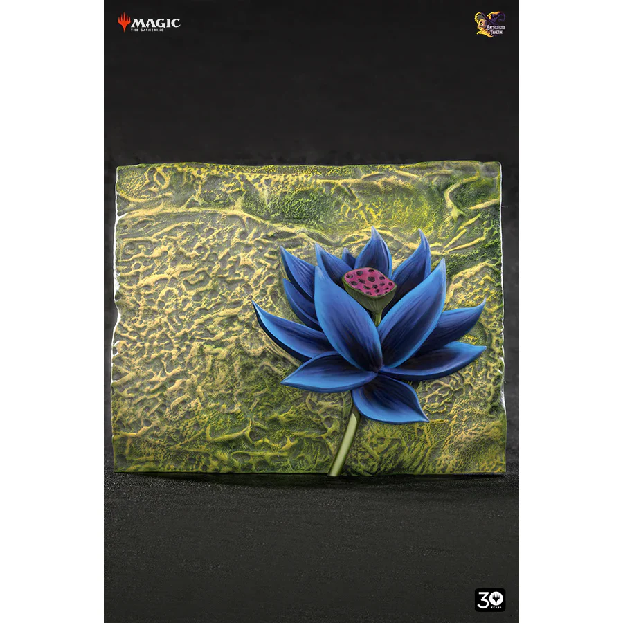 Gatherers Tavern Black Lotus Relief Sculpture - Image 2