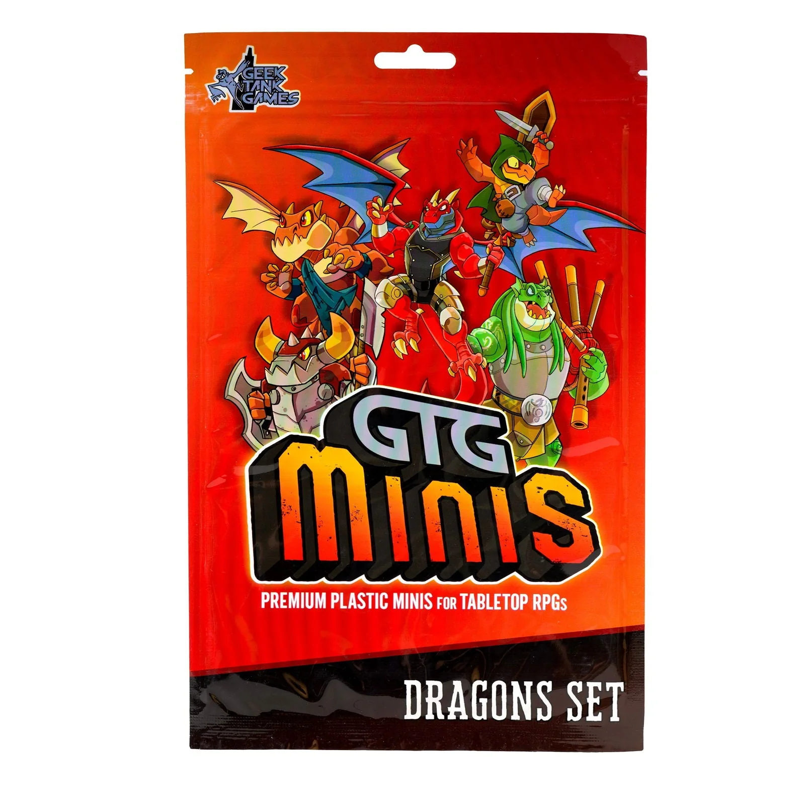 Geek Tank Games Minis Dragon Set