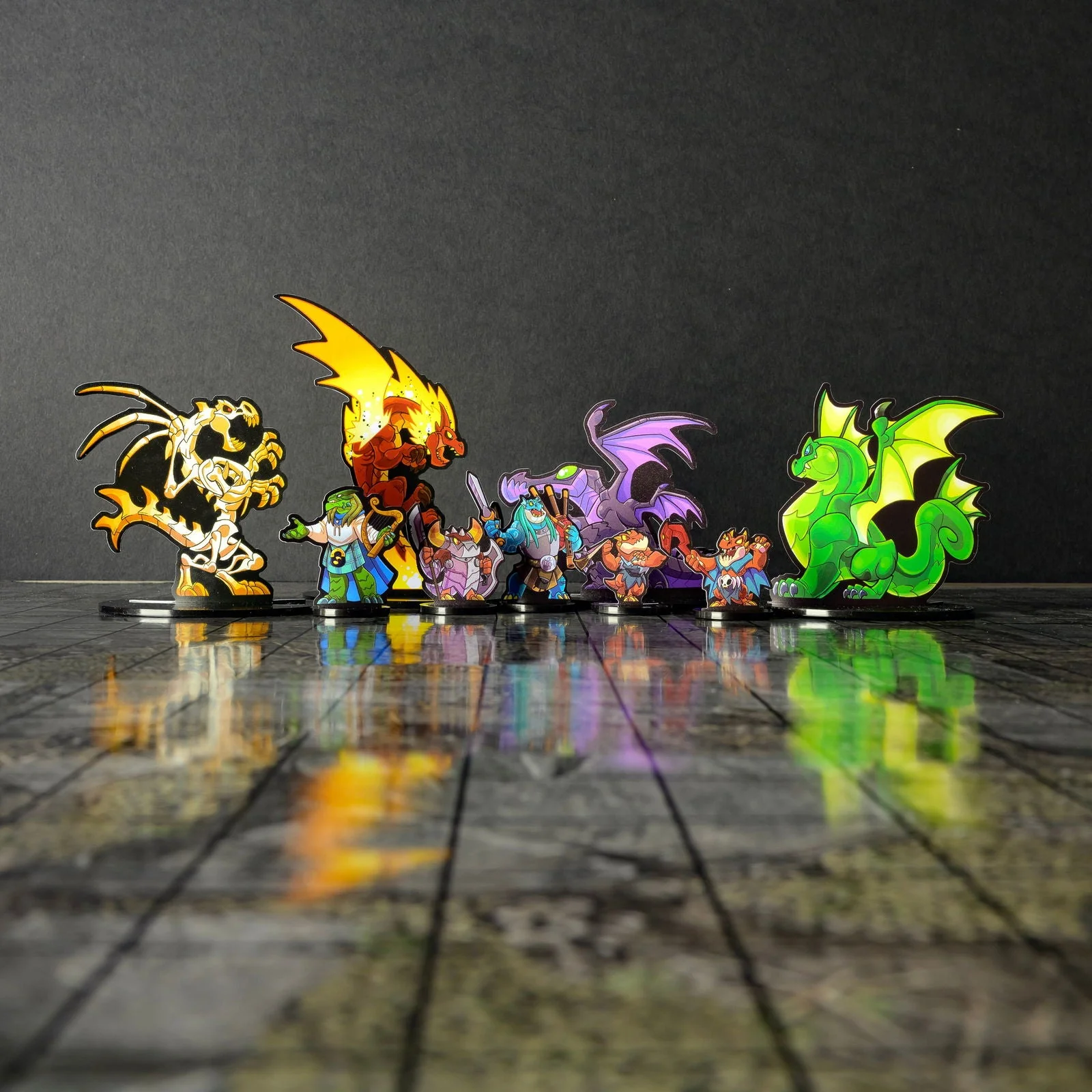 Geek Tank Games Minis Dragon Set - Image 3