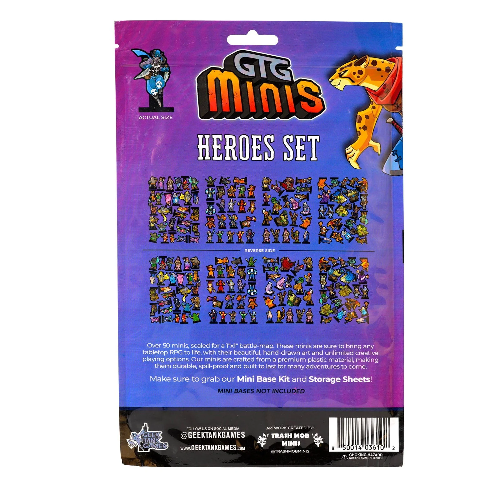Geek Tank Games Minis Heroes Set - Image 2