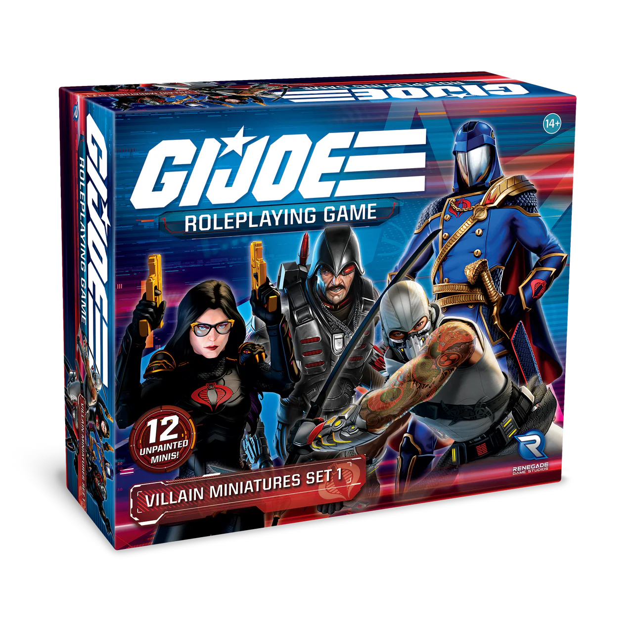GI JOE Roleplaying Game Villain Miniatures Set 1