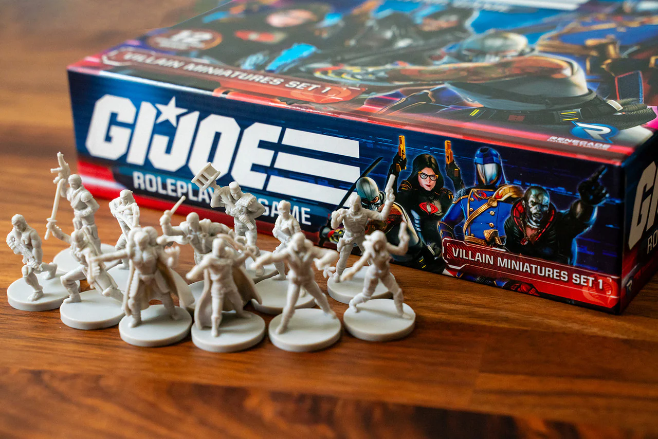 GI JOE Roleplaying Game Villain Miniatures Set 1 - Image 16