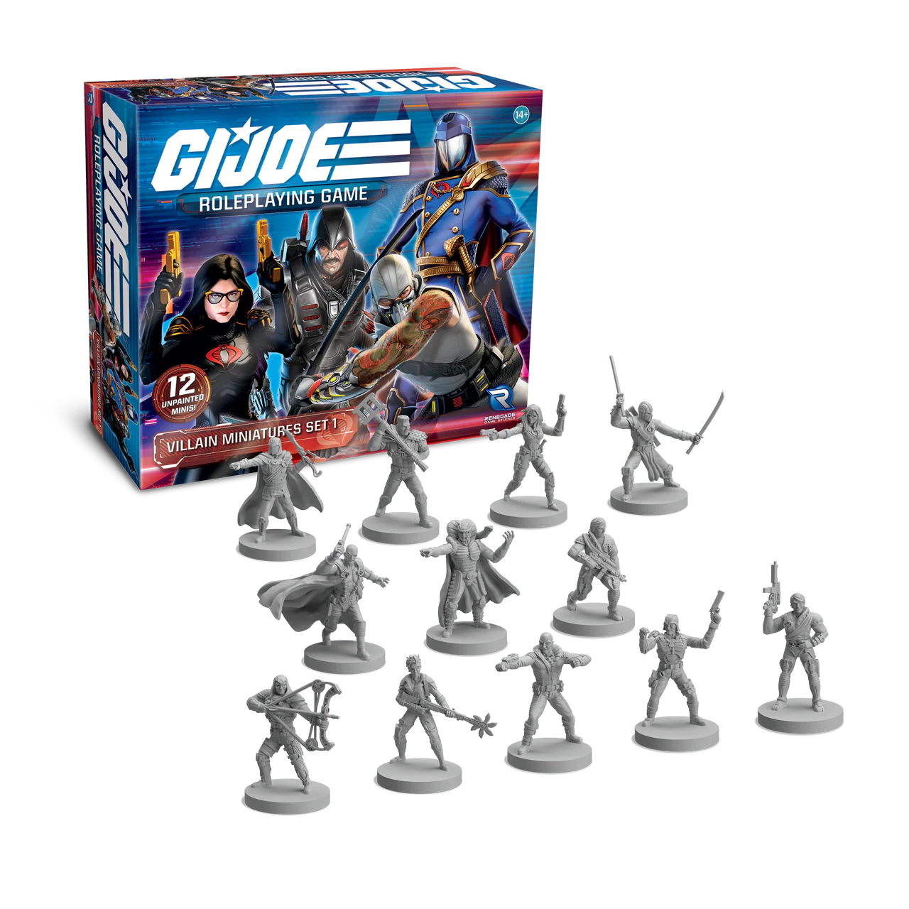 GI JOE Roleplaying Game Villain Miniatures Set 1 - Image 19