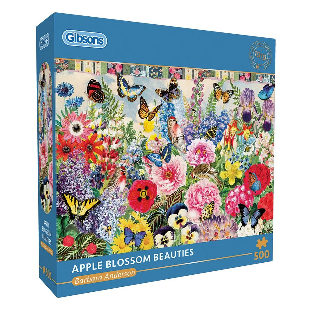 Gibsons - Apple Blossom Beauties 500 Piece Puzzle