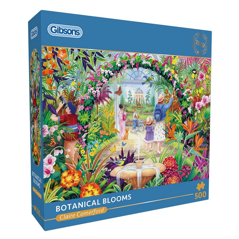 Gibsons - Botanical Blooms 500 Piece Puzzle