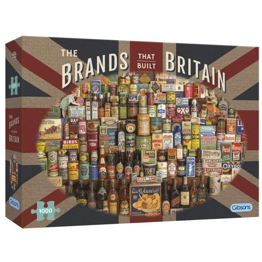 Gibsons - Brands That Built Britain 1000 Piece Puzzle