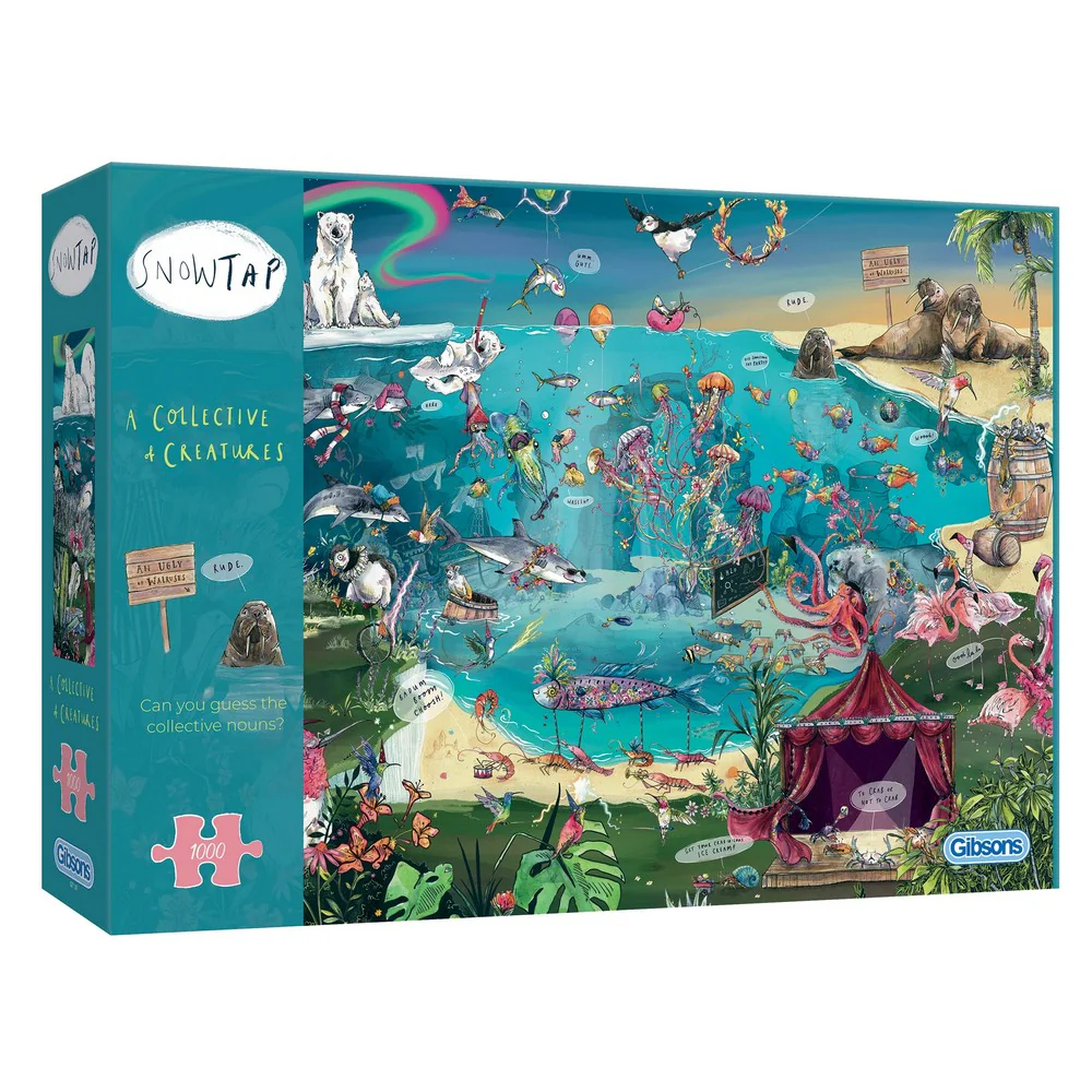 Gibsons - Collective Of Creatures 1000 Piece Puzzle