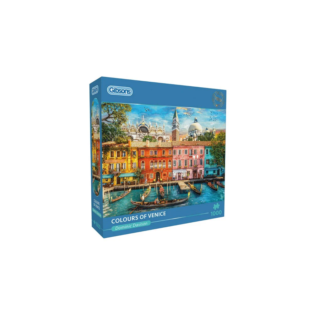 Gibsons - Colours Of Venice 1000 Piece Puzzle