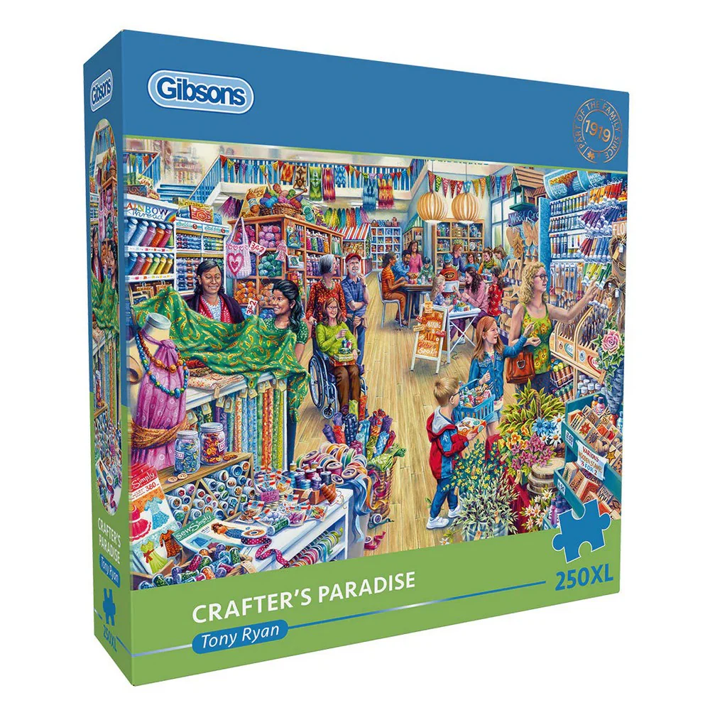 Gibsons - Crafter's Paradise 250 Piece Puzzle