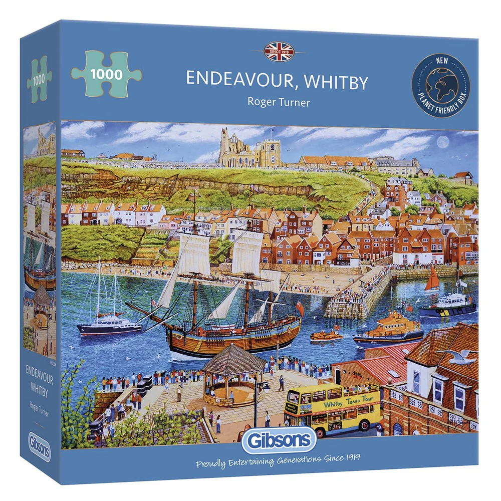 Gibsons - Endeavour - Whitby 1000 Piece Puzzle