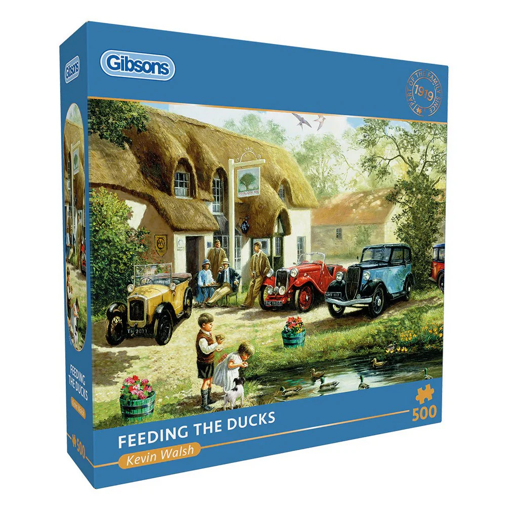 Gibsons - Feeding The Ducks 500 Piece Puzzle