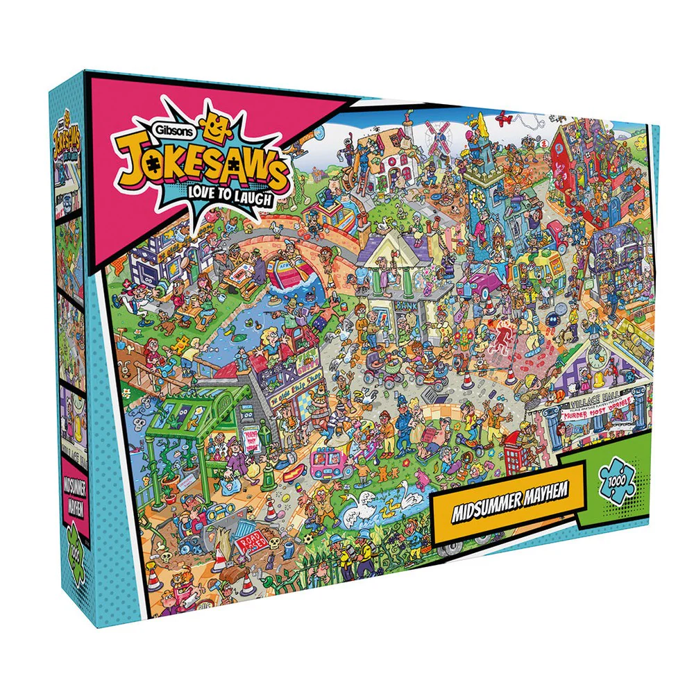 Gibsons - Jokesaws Midsummer Mayhem 1000 Piece Puzzle