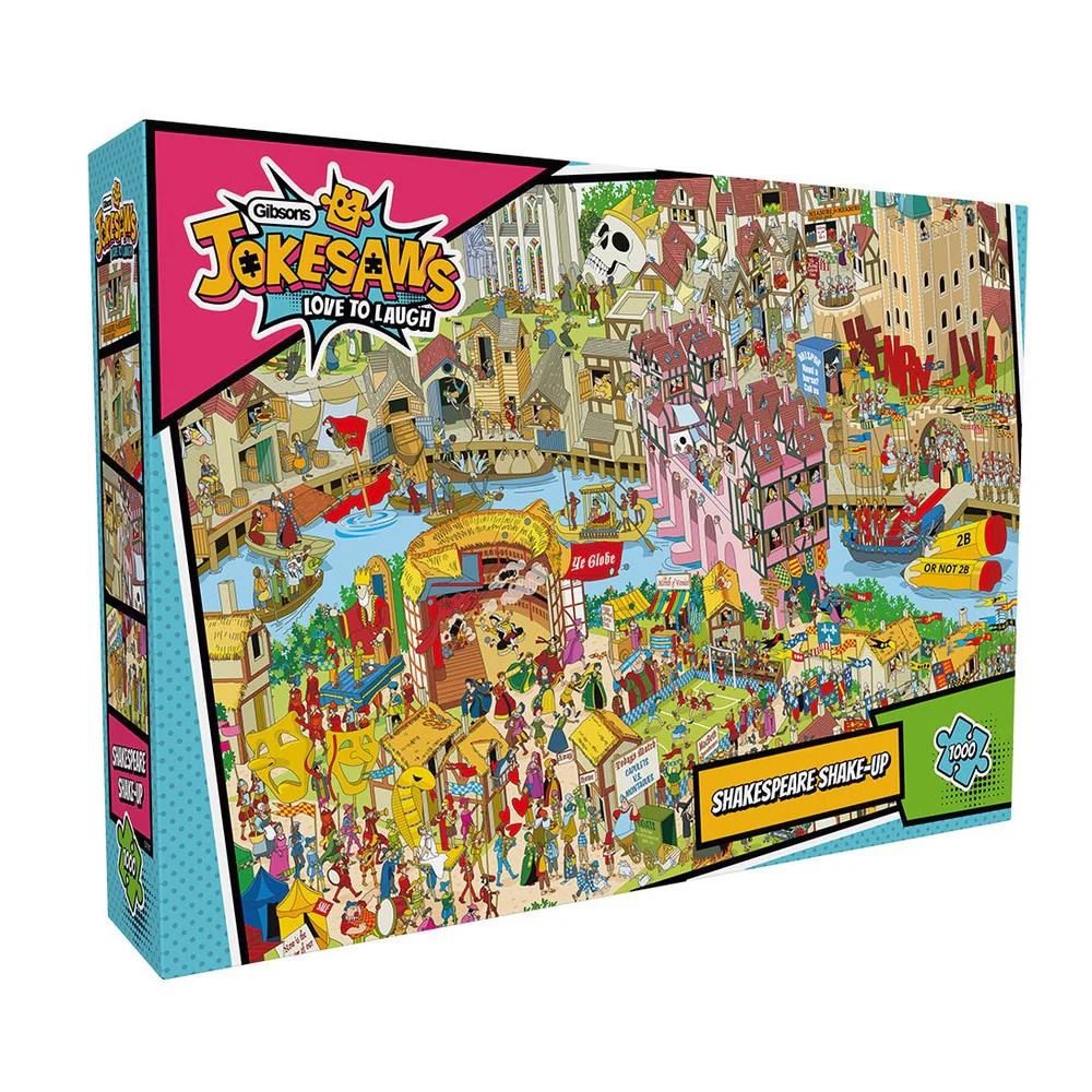 Gibsons - Jokesaws Shakespeare 1000 Piece Puzzle