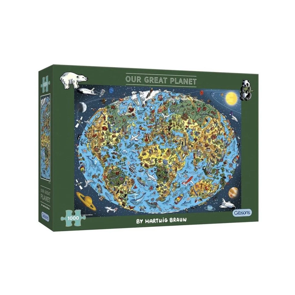 Gibsons - Our Great Planet 1000 Piece Puzzle