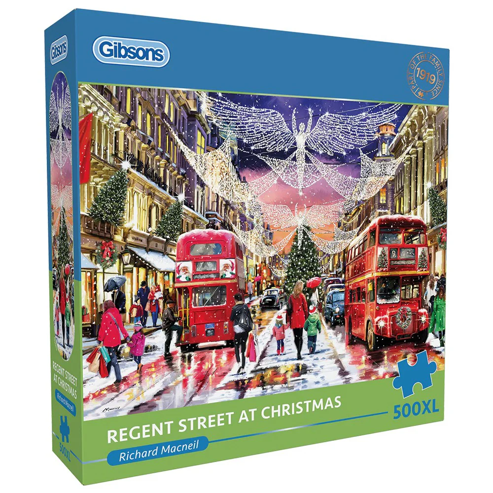 Gibsons - Regent St - At Christmas 500 Piece Puzzle