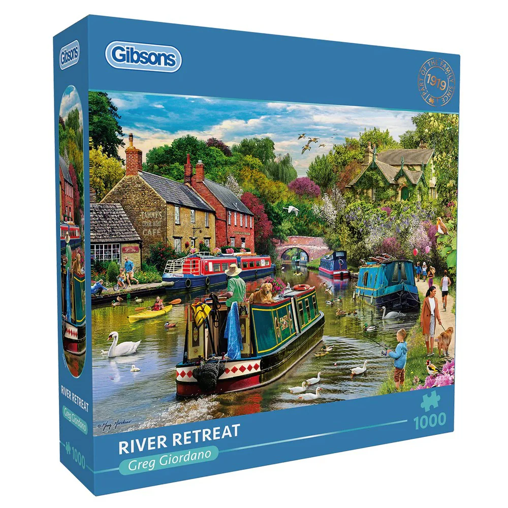 Gibsons - River Retreat 1000 Piece Puzzle
