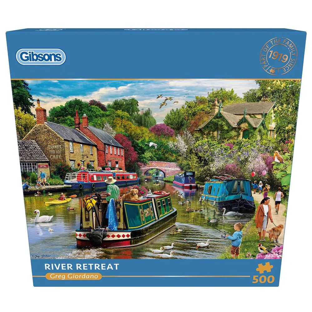 Gibsons - River Retreat 500 Piece Puzzle