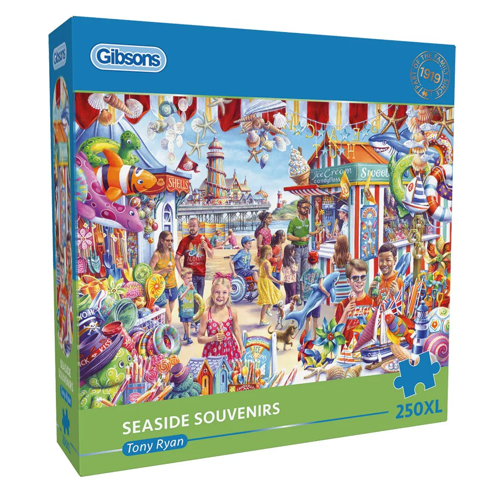 Gibsons - Seaside Souvenirs 250 Piece Puzzle