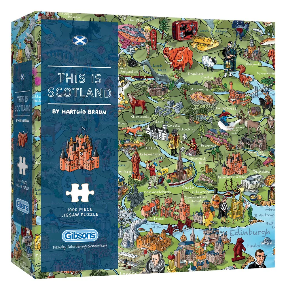 Gibsons - This Is Scotland 1000 Piece Puzzle