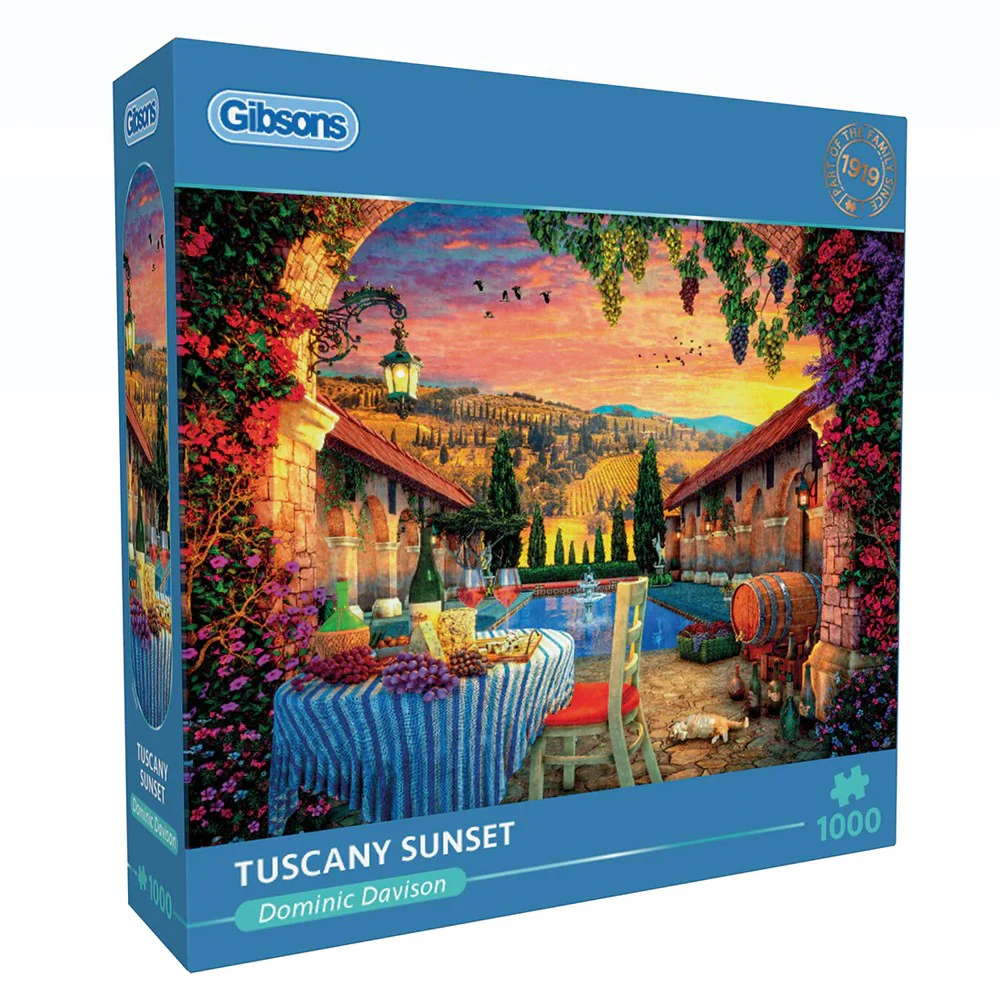 Gibsons - Tuscany Sunset 1000 Piece Puzzle