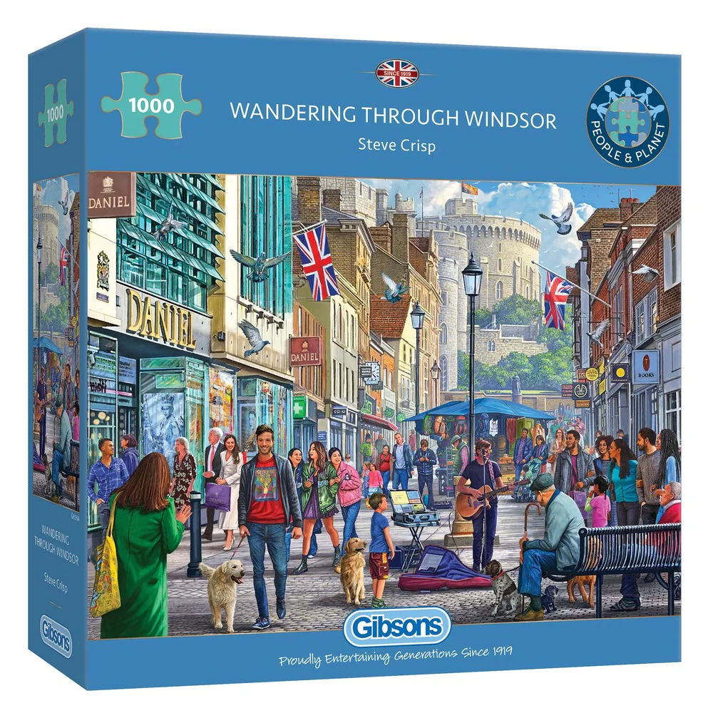 Gibsons - Wandering Through Windsor 1000 Piece Puzzle